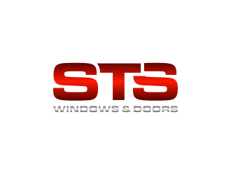 STS Windows & Doors logo design by salis17