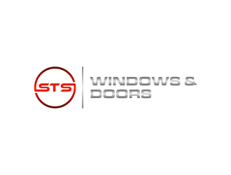 STS Windows & Doors logo design by salis17