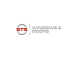 STS Windows & Doors logo design by salis17