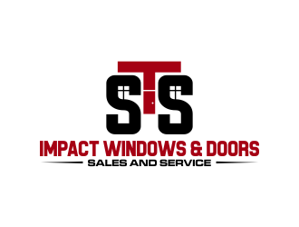 STS Windows & Doors logo design by qqdesigns