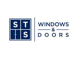 STS Windows & Doors logo design by goblin