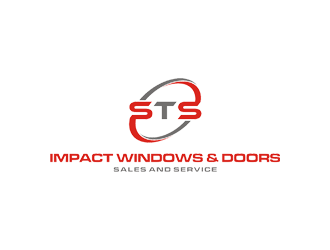 STS Windows & Doors logo design by bomie