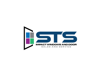 STS Windows & Doors logo design by yans