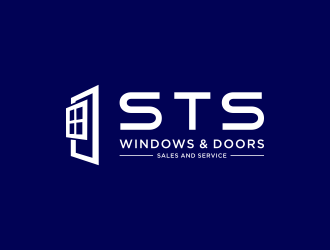 STS Windows & Doors logo design by kaylee