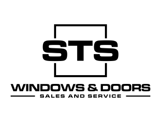 STS Windows & Doors logo design by p0peye