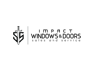 STS Windows & Doors logo design by Bl_lue