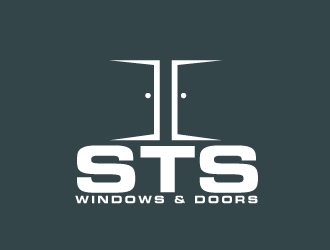 STS Windows & Doors logo design by AamirKhan