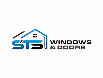 STS Windows & Doors logo design by checx