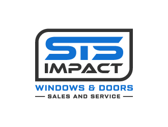 STS Windows & Doors logo design by akilis13