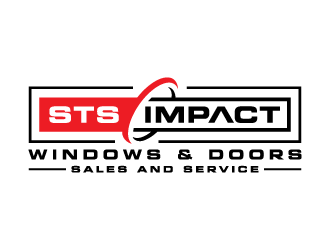 STS Windows & Doors logo design by akilis13