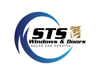 STS Windows & Doors logo design by nona