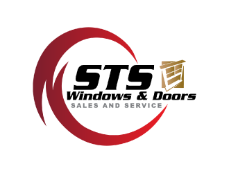 STS Windows & Doors logo design by nona