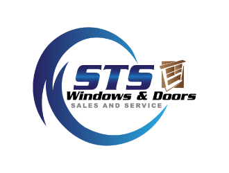 STS Windows & Doors logo design by nona