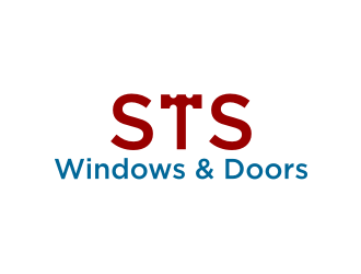 STS Windows & Doors logo design by logitec