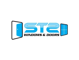 STS Windows & Doors logo design by zinnia