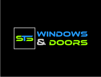 STS Windows & Doors logo design by Asani Chie