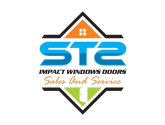 STS Windows & Doors logo design by zinnia