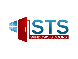 STS Windows & Doors logo design by ingepro
