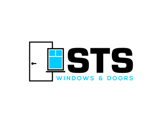 STS Windows & Doors logo design by ingepro