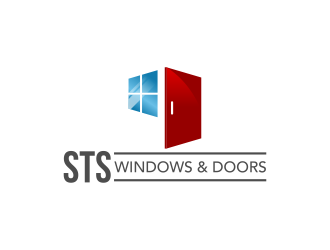 STS Windows & Doors logo design by ingepro