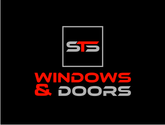 STS Windows & Doors logo design by Asani Chie