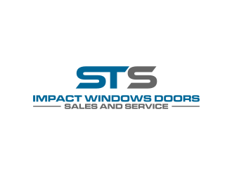 STS Windows & Doors logo design by logitec