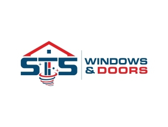 STS Windows & Doors logo design by adwebicon