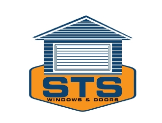 STS Windows & Doors logo design by AamirKhan
