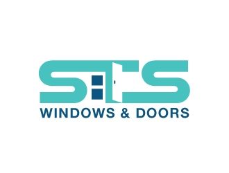 STS Windows & Doors logo design by adwebicon