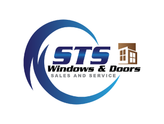 STS Windows & Doors logo design by nona