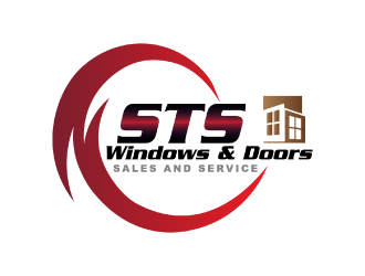 STS Windows & Doors logo design by nona