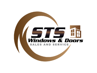 STS Windows & Doors logo design by nona