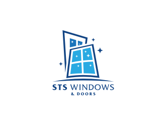STS Windows & Doors logo design by artery