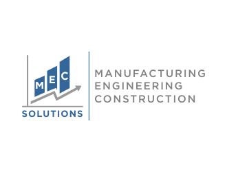 MEC (Manufacturing Engineering Construction)   SOLUTIONS Logo Design