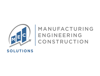 MEC (Manufacturing Engineering Construction)   SOLUTIONS logo design by akhi