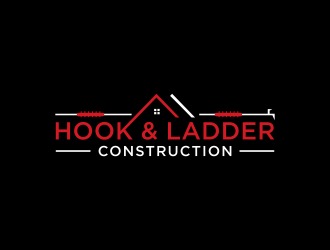 Hook & Ladder Construction logo design by checx
