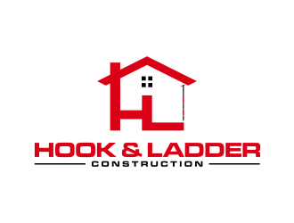 Hook & Ladder Construction logo design by scolessi