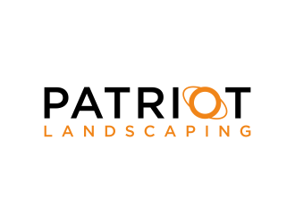 Patriot Landscaping logo design by p0peye