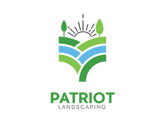 Patriot Landscaping logo design by Bl_lue