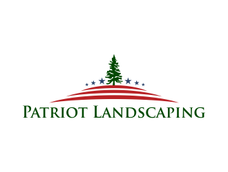 Patriot Landscaping logo design by qqdesigns
