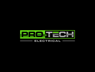 Pro-Tech Electrical logo design by haidar