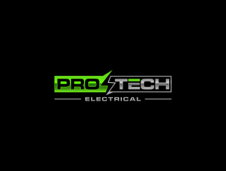 Pro-Tech Electrical logo design by haidar