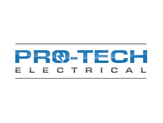 Pro-Tech Electrical logo design by gilkkj