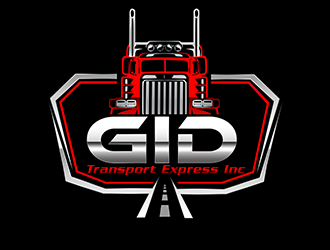 GID Transport Express Inc logo design by 3Dlogos