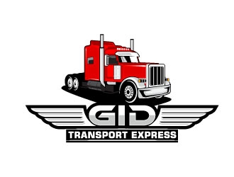 GID Transport Express Inc logo design by maze