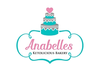 Anabelles Ketolicious Bakery logo design by PrimalGraphics