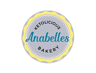 Anabelles Ketolicious Bakery logo design by PrimalGraphics