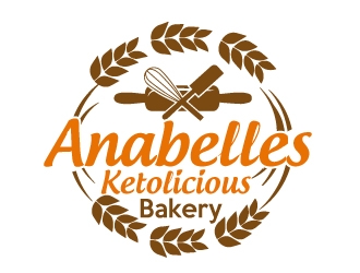 Anabelles Ketolicious Bakery logo design by AamirKhan