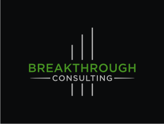 Breakthrough Consulting logo design by logitec