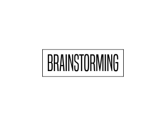 Brainstorming logo design by qqdesigns